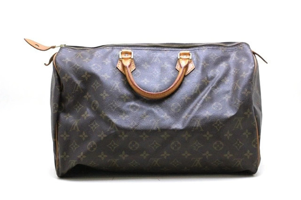 Louis Vuitton Handbag Monogram Speedy Brown